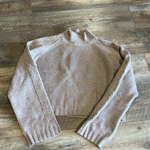 Crop sweater size medium